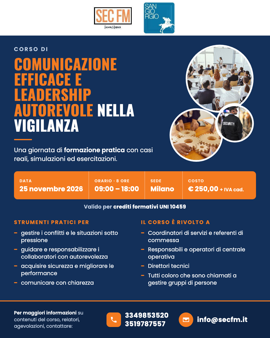 Nuovo corso pratico sulla Comunicazione e la Leadership